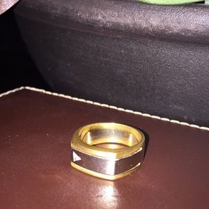 14 Karat Two Tone Ring w/ Diamond 💎